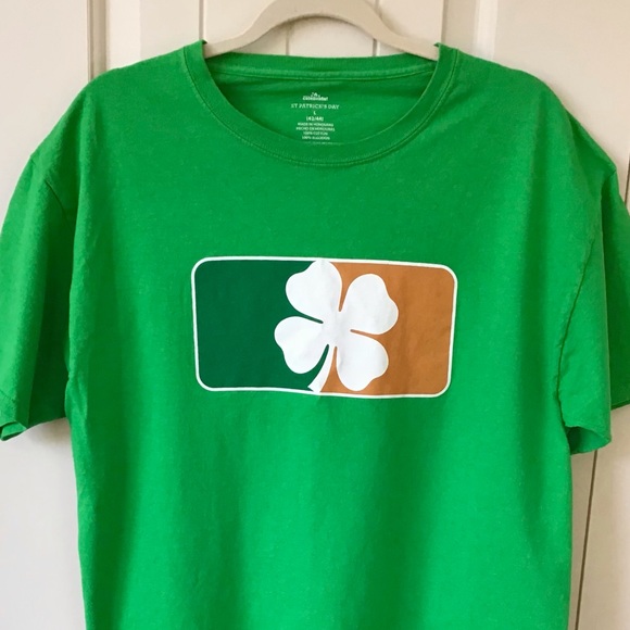 Men’s Irish Shamrock Tee Shirt Size Large - Picture 2 of 4